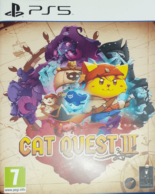 Cat Quest III box art for Playstation 5